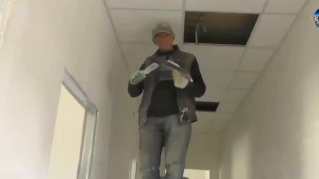 Репортаж с места строительства новой подарной часи в Ахтынском районе. смотреть онлайн