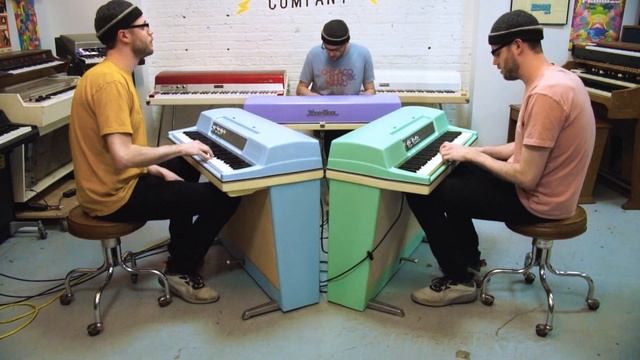 Wurlitzer trio - "Live" at Chicago Electric Piano смотреть онлайн