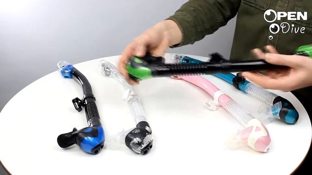 OpenDive - Трубка Tusa Hyperdry Elite II Snorkel SP 0101 смотреть онлайн