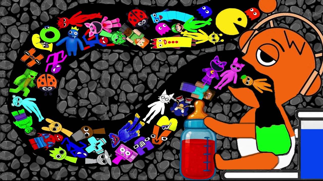 Маленький Орен поедает спрунков и других популярных персонажей