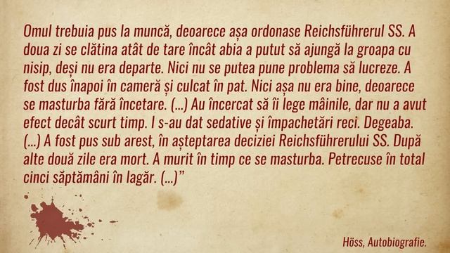 Rudolf Hoess. Comandant la Auschwitz смотреть онлайн