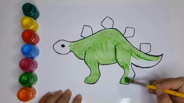 🦕 Colorir Desenho | Dinossauro | Be Kids TV смотреть онлайн