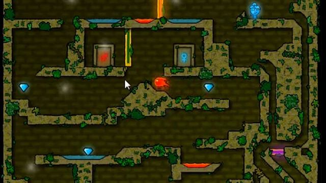Fireboy and Watergirl forest temple hacked level 8 смотреть онлайн