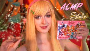 АСМР Стелла соберёт тебя на свидание | Макияж, ролевая игра Винкс | Stella will do your makeup