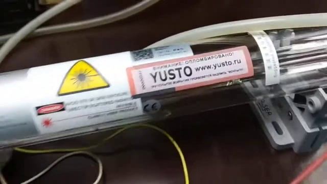 Reci T1 Лазерная трубка 75-90 Вт. Проверка и тестирование. смотреть онлайн