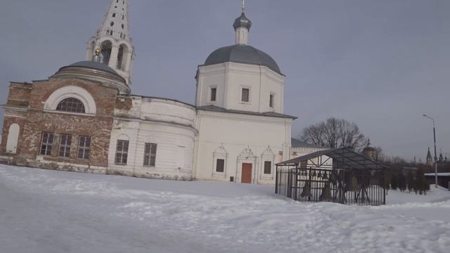 Старинный храм в Подмоклово. Прогулка по старинному Серпухову и окрестностям. смотреть онлайн