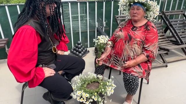 Баба Люда (по....бень трава) снимает порчу у капитана корабля в гостевом доме Крымский кораблик смотреть онлайн