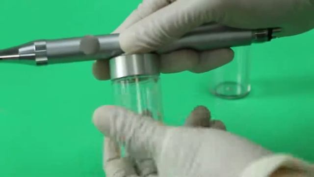 Dental Lab Aluminium Oxide Sandblaster Sandblasting Air Abrasion Polisher With Cooling Function