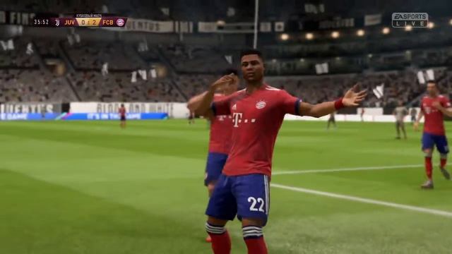 FIFA 19 goal Serge Gnabry смотреть онлайн