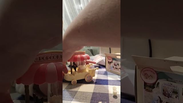 #sylvanianfamilies #тележка с попкорном смотреть онлайн