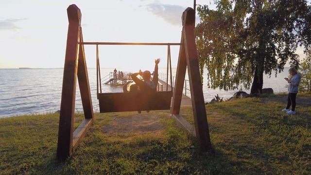 Турбаза ЛУКОМОРЬЕ, Новосибирск, Обское море. смотреть онлайн