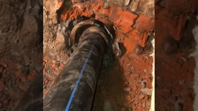 Замена трубы не вскрывая грунта, асфальта смотреть онлайн