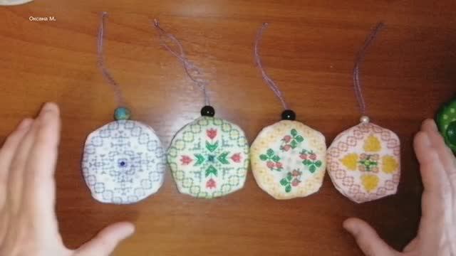 Бискорню с вышивкой "Четыре сезона" от Кларт.mp4