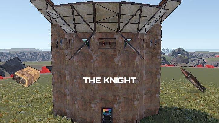 ДОМ ДЛЯ 1-4 ЧЕЛОВЕК В РАСТ/ RUST! the knight смотреть онлайн