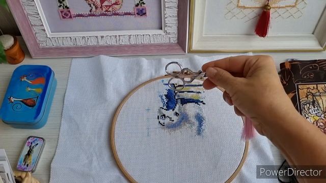 ВСЕ МОИ НАЧАТЫЕ ВЫШИВАЛЬНЫЕ ПРОЦЕССЫ на август ❤️ Вышивка крестиком смотреть онлайн