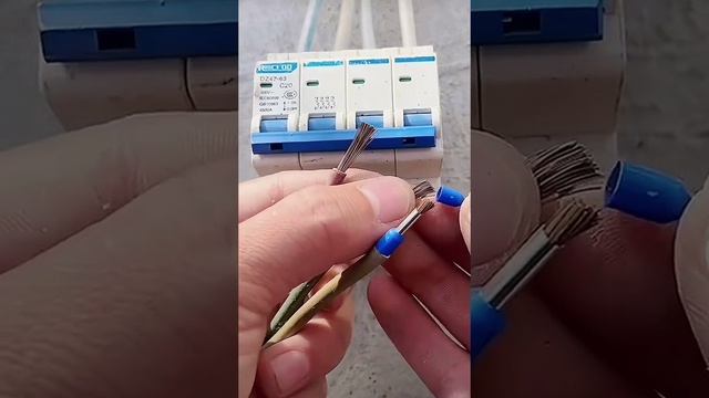 Процесс подключения проводов к четырёхполюсному автоматическому выключателю смотреть онлайн