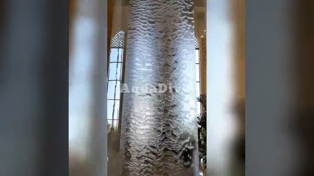 Водопады по сетке в холле гостиницы, г. Хива (Узбекистан) смотреть онлайн