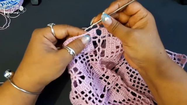 Blusa A Crochet Malva Paso A Paso