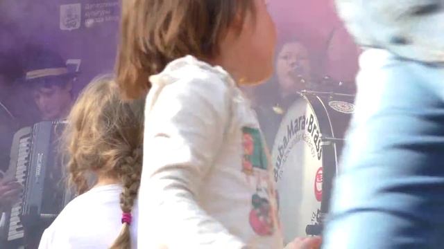 Bubamara Brass Band - Iag Bari @ Сад им. Баумана 09.05.2016 смотреть онлайн
