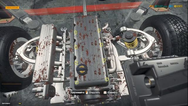 Геральт стал автомехаником и ремонтирует машины в игре Car Mechanic Simulator 2018 №3 смотреть онлайн