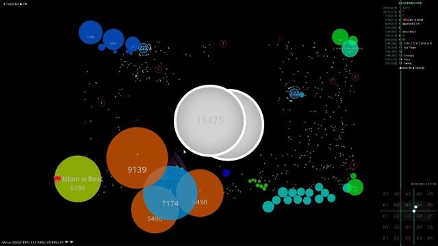Agar.io 2023| Multibox Highlight #3 NA/EA (some Duos)