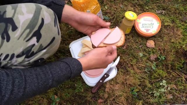 Небольшой поход в лес с приготовлением еды смотреть онлайн