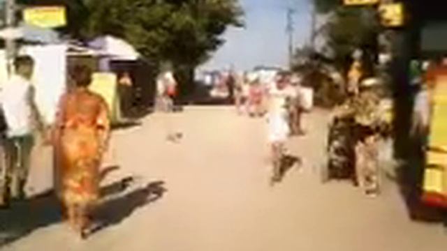 Вход на пляж в Генической Горке смотреть онлайн