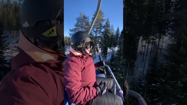 НЕЧКИНО В -30 в феврале! Одни на горнолыжке смотреть онлайн