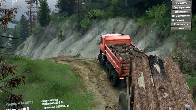 SpinTires Татра смотреть онлайн