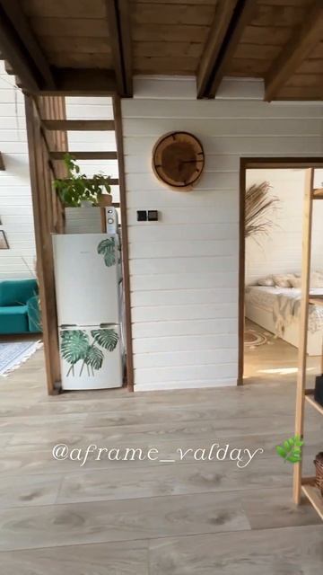 Большой дом в стиле Афрейм #aframe в Валдае! смотреть онлайн