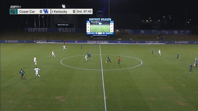 Coastal Carolina vs Kentucky Wildcats 2022.10.19 / NCAA Soccer Men`s смотреть онлайн