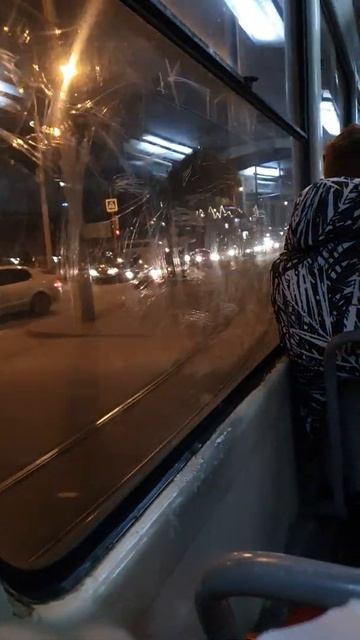 Едем по ночному городу Калининград 🚦🚋🌆🏙🌃🏰 смотреть онлайн