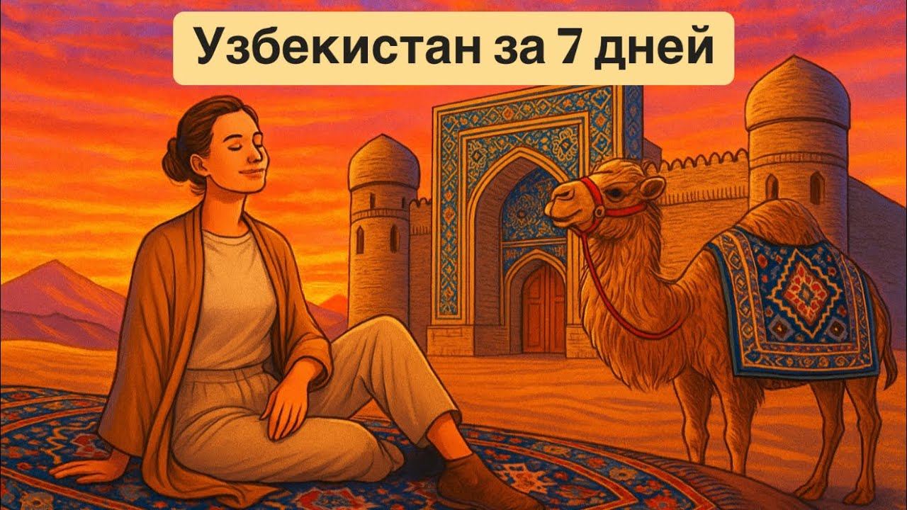 Узбекистан за 7 дней — маршрут по Ташкенту, Самарканду, Бухаре и Хиве смотреть онлайн