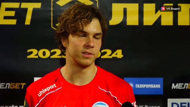 01.10.2023 Блиц-интервью с вратарем ФК «Черноморец» Даниилом Фролкиным смотреть онлайн