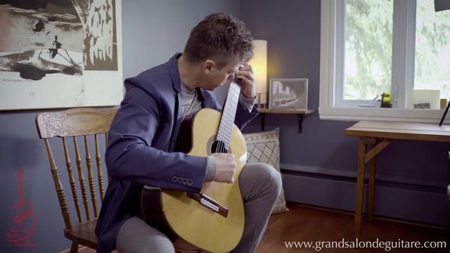 Daniel Bolshoy plays Sonata Romantica Mvt-2 by Manuel Ponce on Amalio Burguet Model 1A Guitar смотреть онлайн