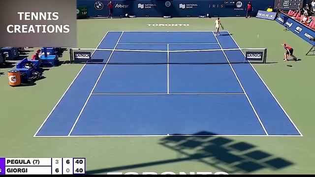 Camila Giorgi vs Jessica Pegula Full Highlights Top Battle - Before Us Open 2023 Match