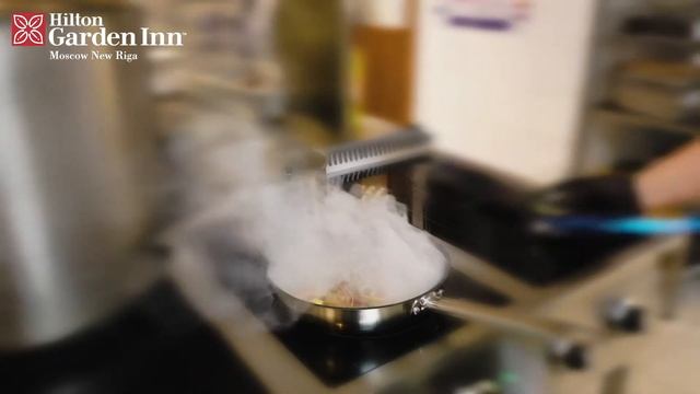 Видеообзор для сети отелей "HILTОN", приготовление блюд. смотреть онлайн
