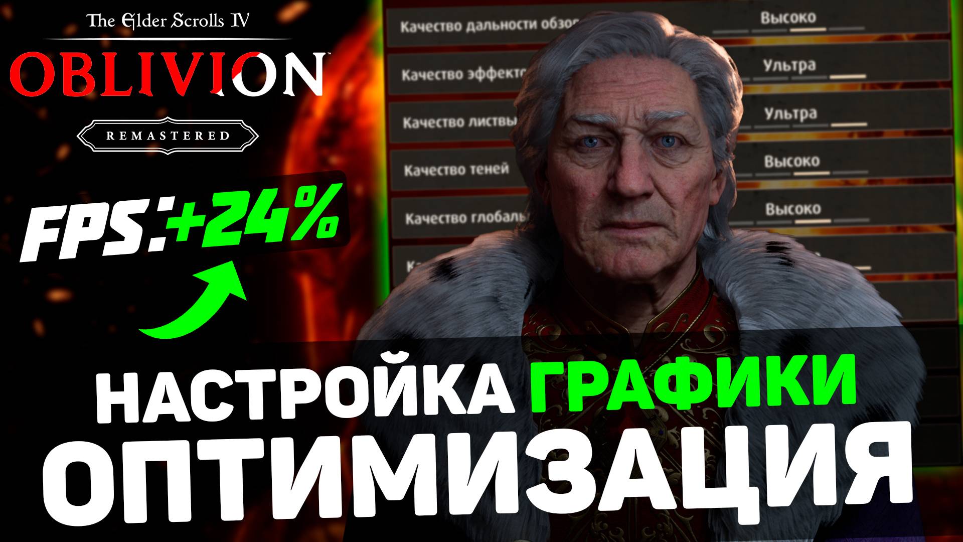 Oblivion Remastered: ГАЙД по ОПТИМИЗАЦИИ | Тест всех настроек | Лучшие настройки