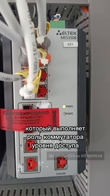 Промышленный коммутатор MES3508 Eltex. Видео[Охота] на eltexcm.ru
