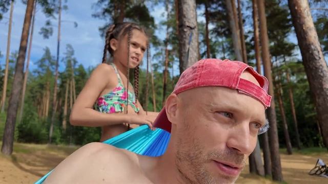 Раздолинское озеро. Пикник с собаками. смотреть онлайн