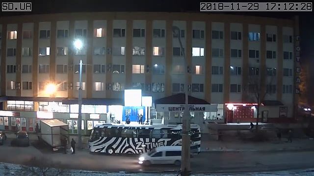 Гостиница Центральная и АТБ. Камера от Северодонецк online смотреть онлайн
