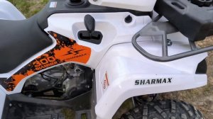 Небольшой обзор квадроцикла Sharmax Hummer 300. #эндуро #квадроцикл #sharmax #hummer 300