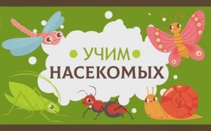 Карточки Домана. Насекомые. Глобальное чтение. Учимся говорить.