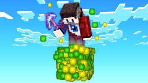 Майнкрафт, но у меня всего ОДИН блок опыта