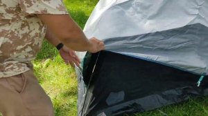 Обзор на палатку Decathlon Quechya MH100 Fresh & Black