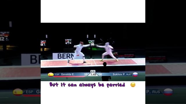 What to do with a lethally deceptive step in? 😳😱🤺 | Fencing awesome hits | World Cup Bern 2021 смотреть онлайн