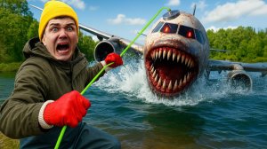 Эти жуткие и опасные находки мы нашли на магнитной рыбалке, где затонул САМОЛЁТ ПОЖИРАТЕЛЬ!