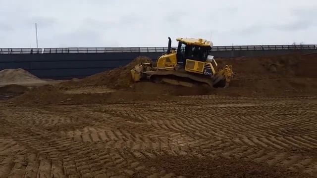 Аренда бульдозера в спб, Komatsu D61 смотреть онлайн