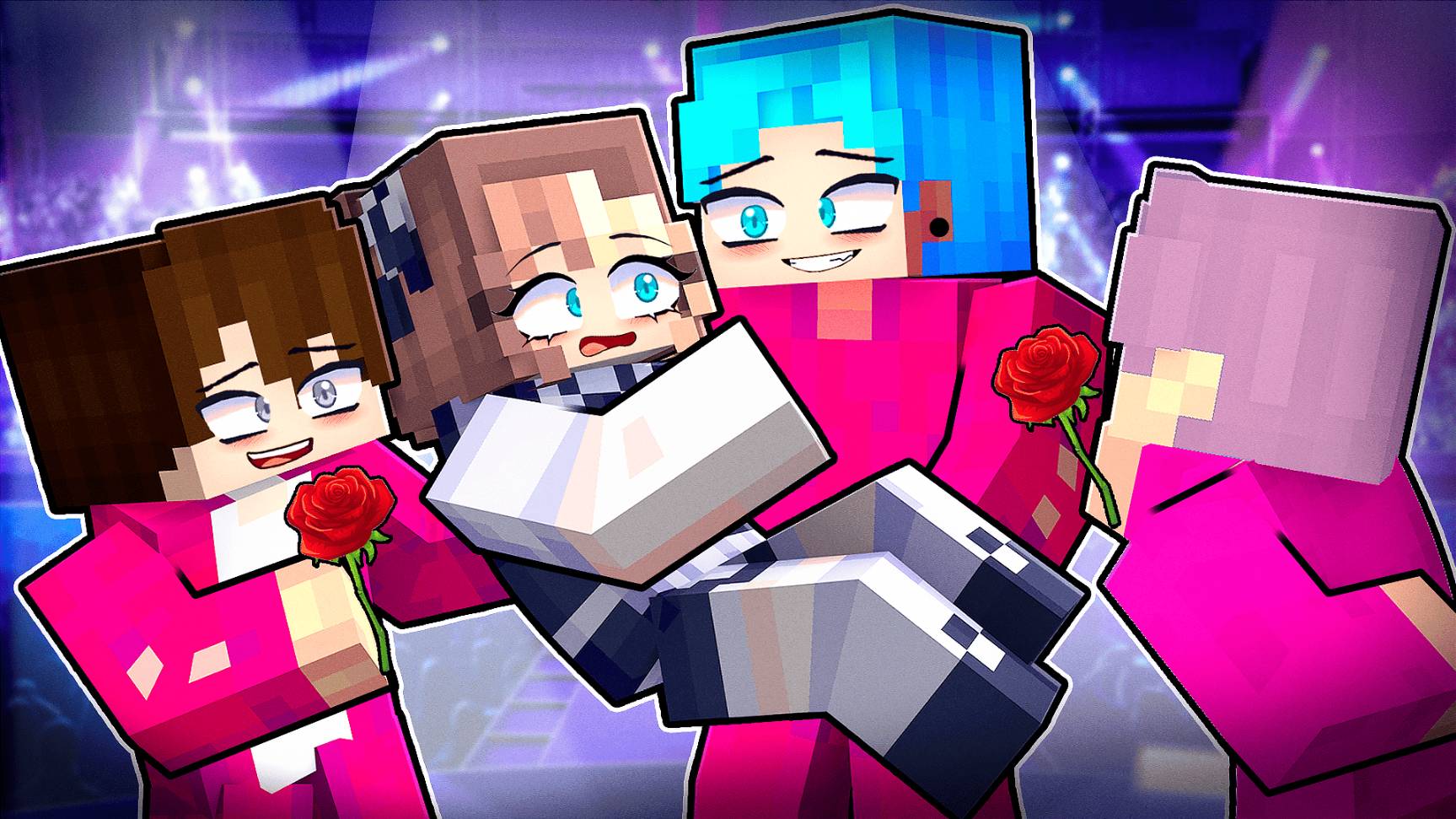 Красавчики Айдолы Влюбились в Горничную в Майнкрафт! смотреть онлайн