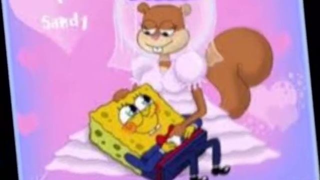 Спанч Боб и Сэнди поженились (слайд-шоу под музыку) смотреть онлайн